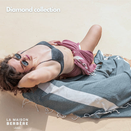 Diamond Triad Collection: Ruby Red, Emerald Green and Classic Gray