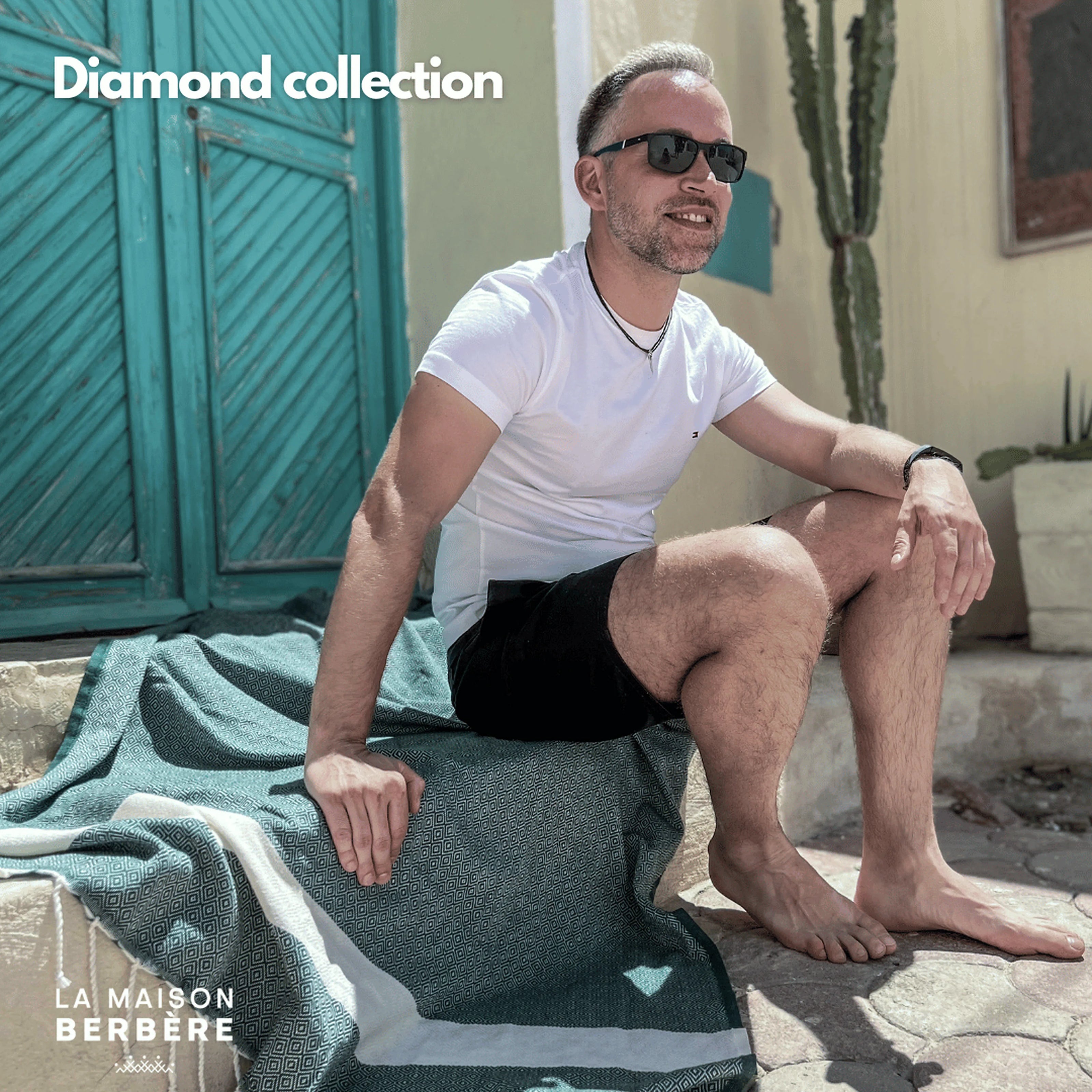 Diamond Triad Collection: Ruby Red, Emerald Green and Classic Gray