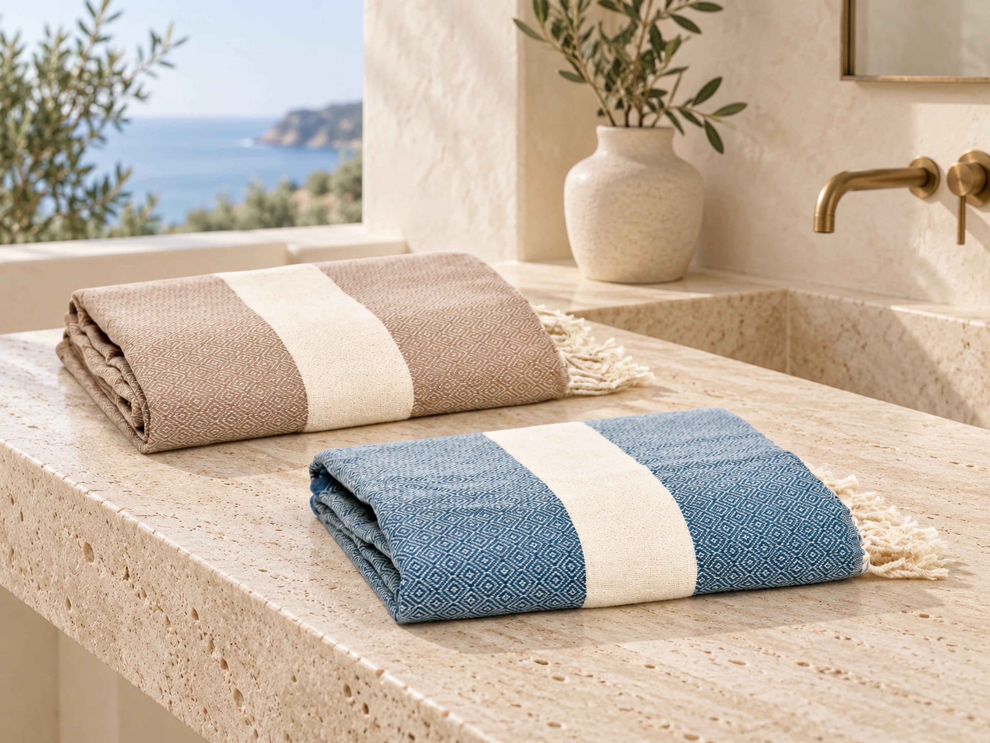 Diamond Ember Collection: Indigo meets Caramel