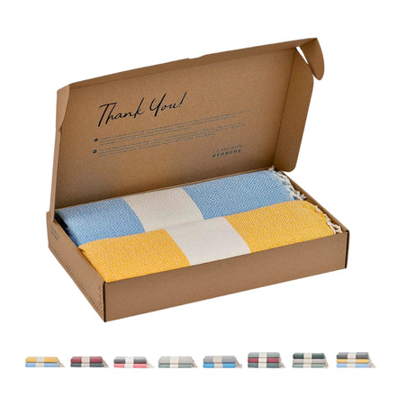 Diamond Radiance Collection: Mustard Yellow &amp; Light Blue