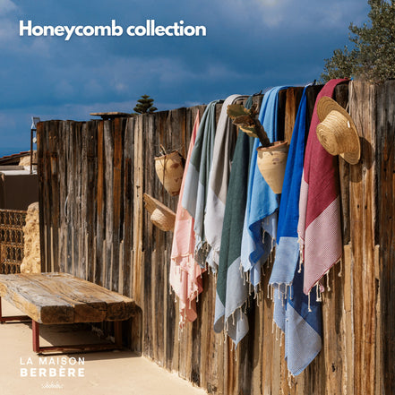 Honeycomb Vivid Collection: Royal Blue, Bordeaux & Sky Blue