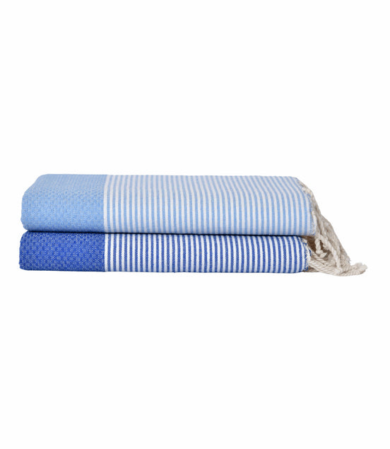 Honeycomb Skies Collection: Royal & Sky Blue