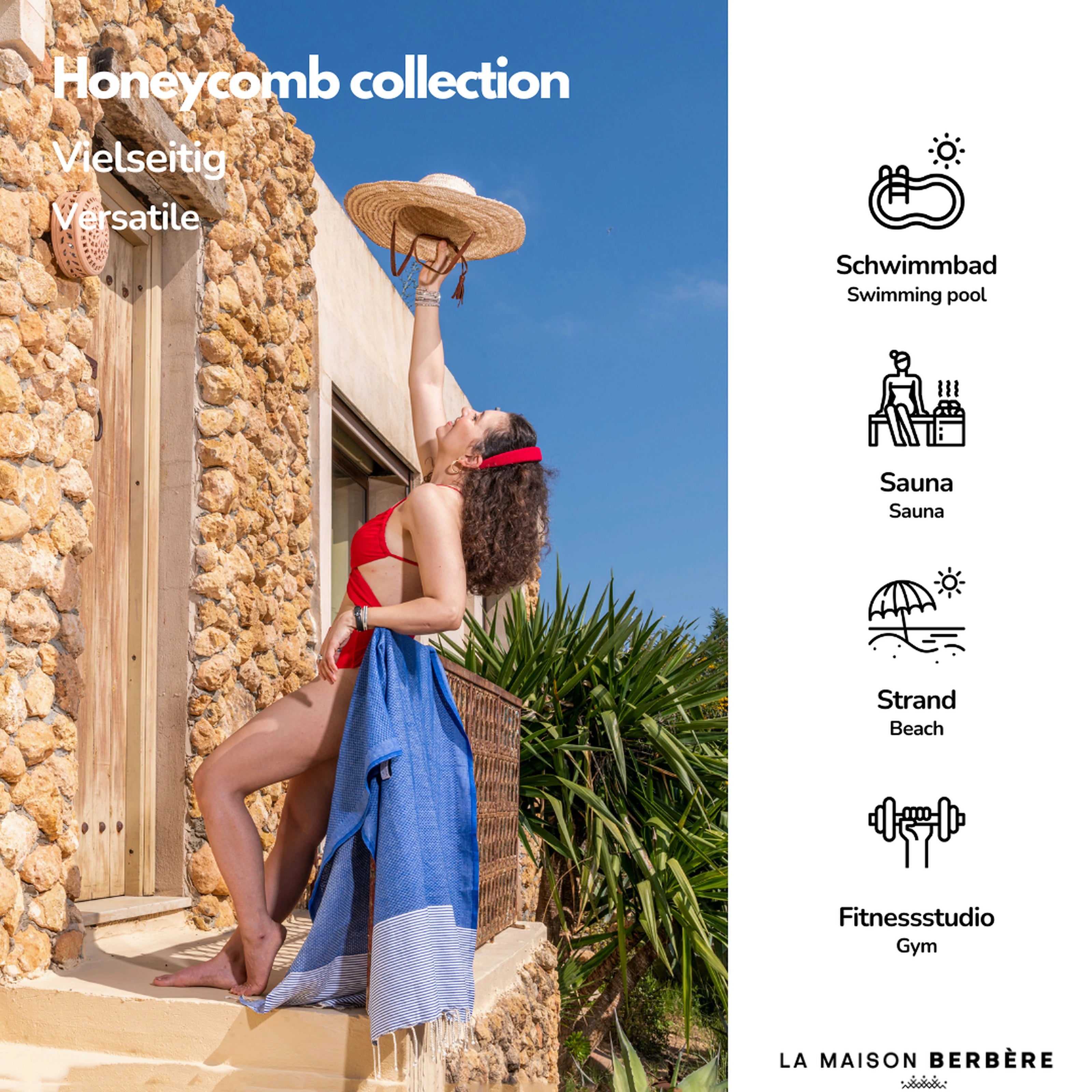 Honeycomb Skies Collection: Royal & Sky Blue