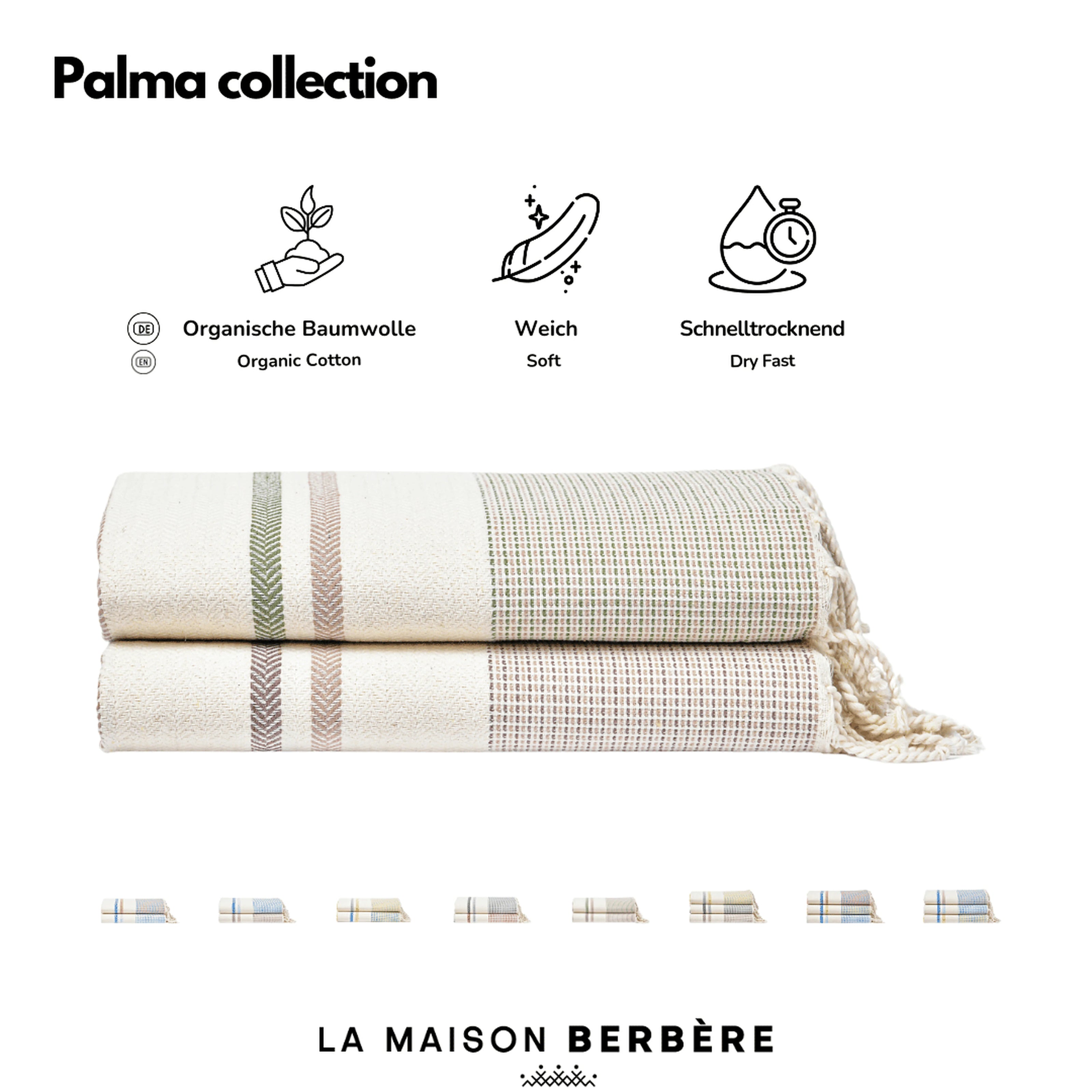 Palma Beach Towel - Carthage Set
