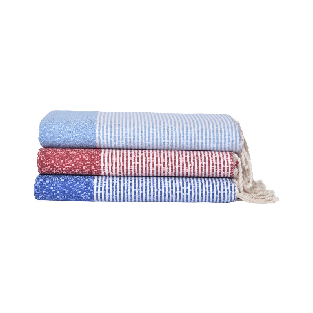 Honeycomb Vivid Collection: Royal Blue, Bordeaux & Sky Blue