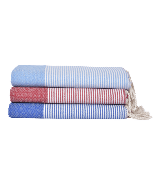 Honeycomb Vivid Collection: Royal Blue, Bordeaux & Sky Blue