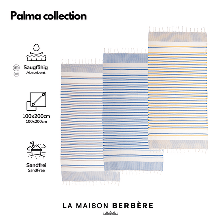 Palma Beach Towel - Sidi Bou Said Set