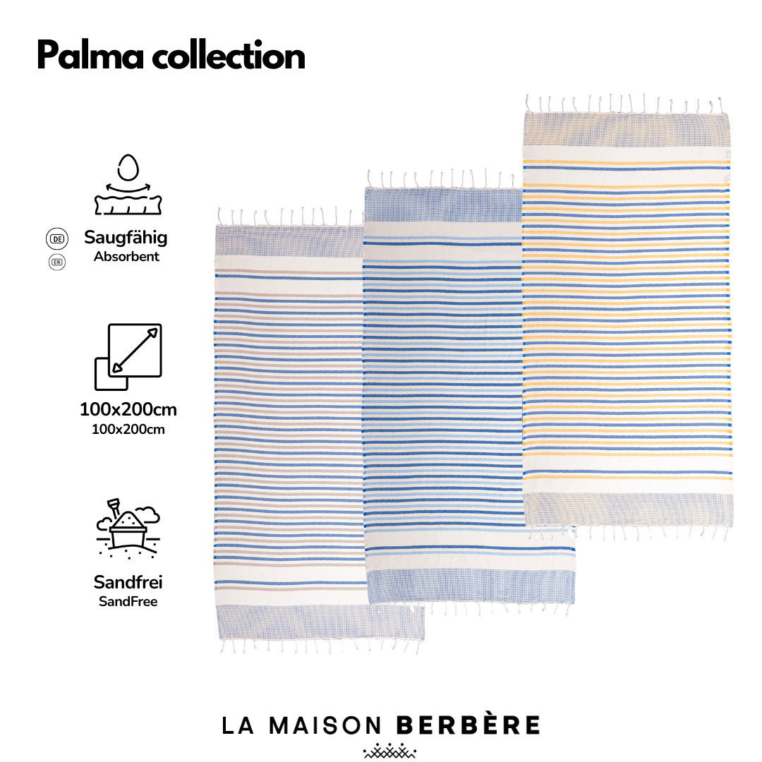 Palma Beach Towel - Sidi Bou Said Set