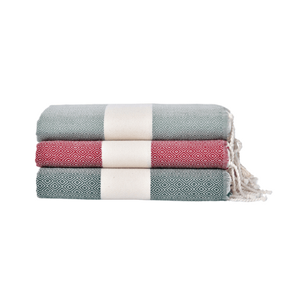 Diamond Triad Collection: Ruby Red, Emerald Green and Classic Gray