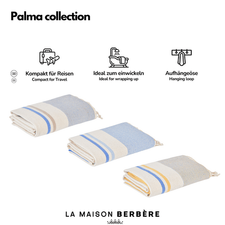 Palma Beach Towel - Sidi Bou Said Set