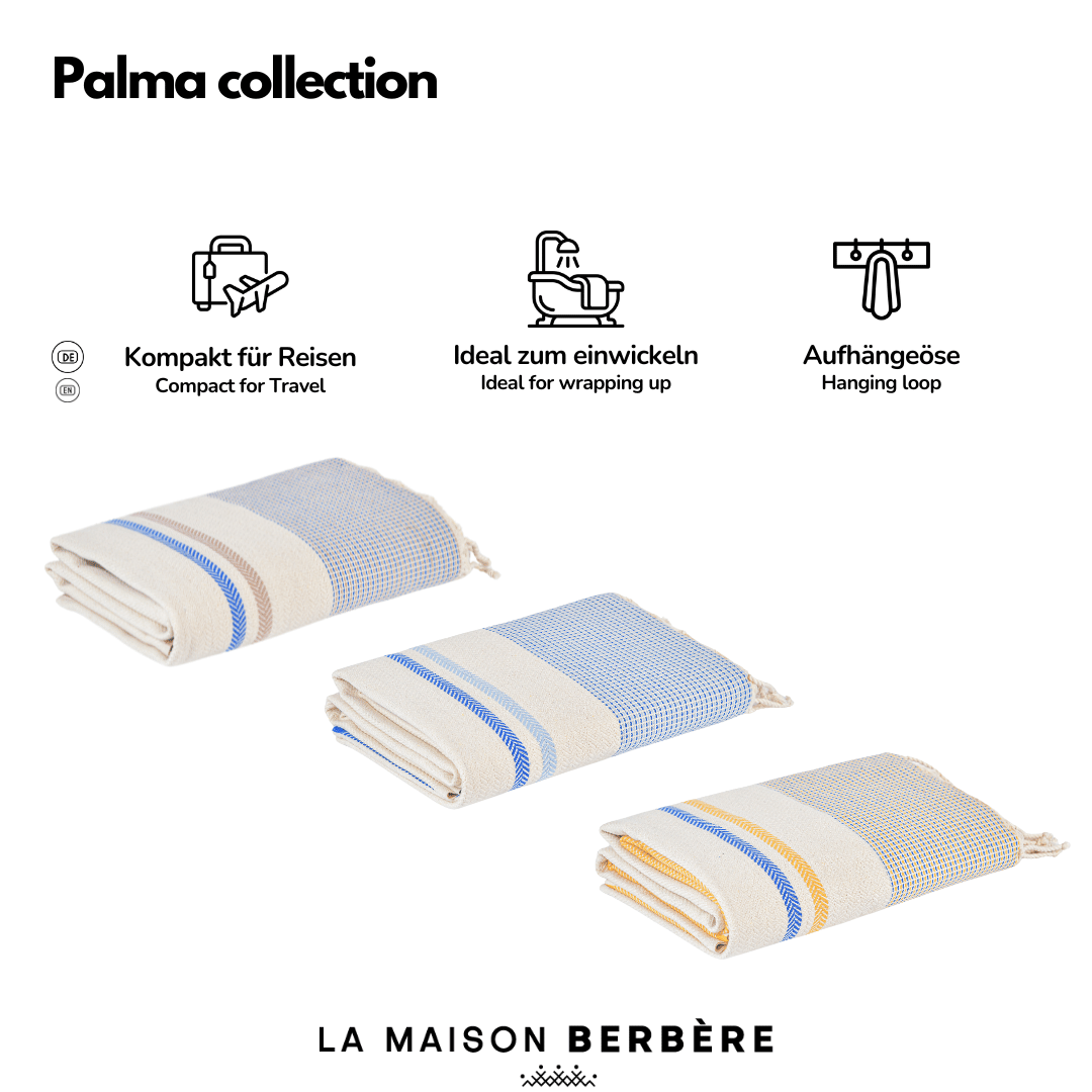 Palma Beach Towel - Sidi Bou Said Set
