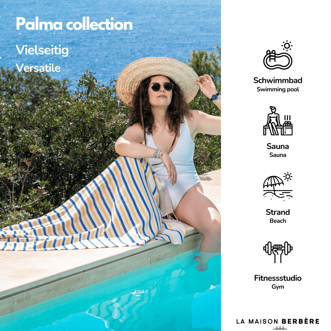 Palma Beach Towel - Sidi Bou Said Set
