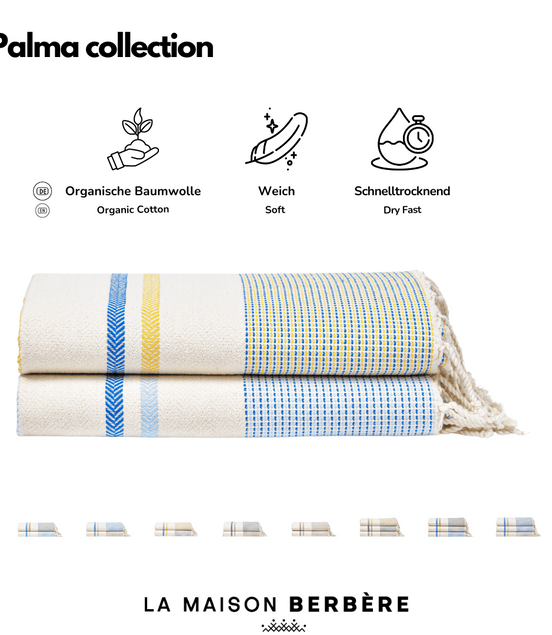 Palma Strandtuch - Atlas Set