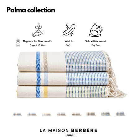 Palma Beach Towel - Sidi Bou Said Set