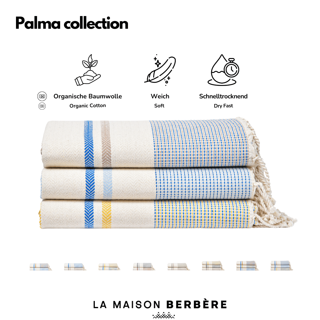 Palma Beach Towel - Sidi Bou Said Set