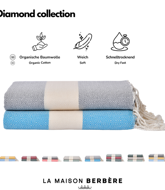 Diamond Harmony Kollektion: Türkis trifft Grau