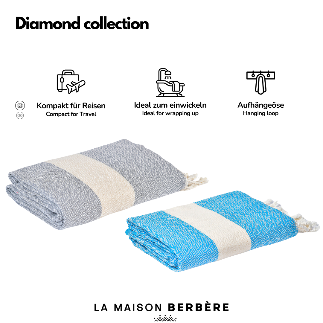 Diamond Harmony Kollektion: Türkis trifft Grau